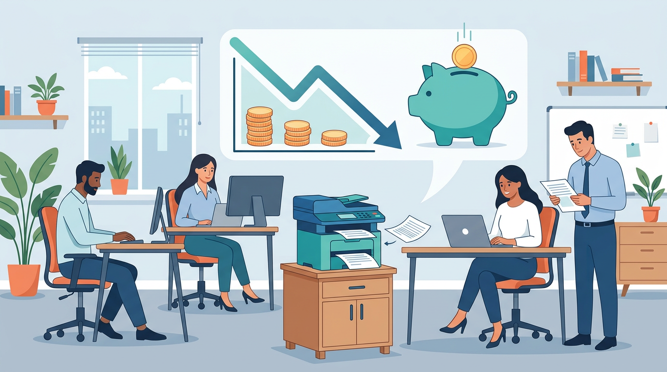 中小企業のプリンターコスト削減